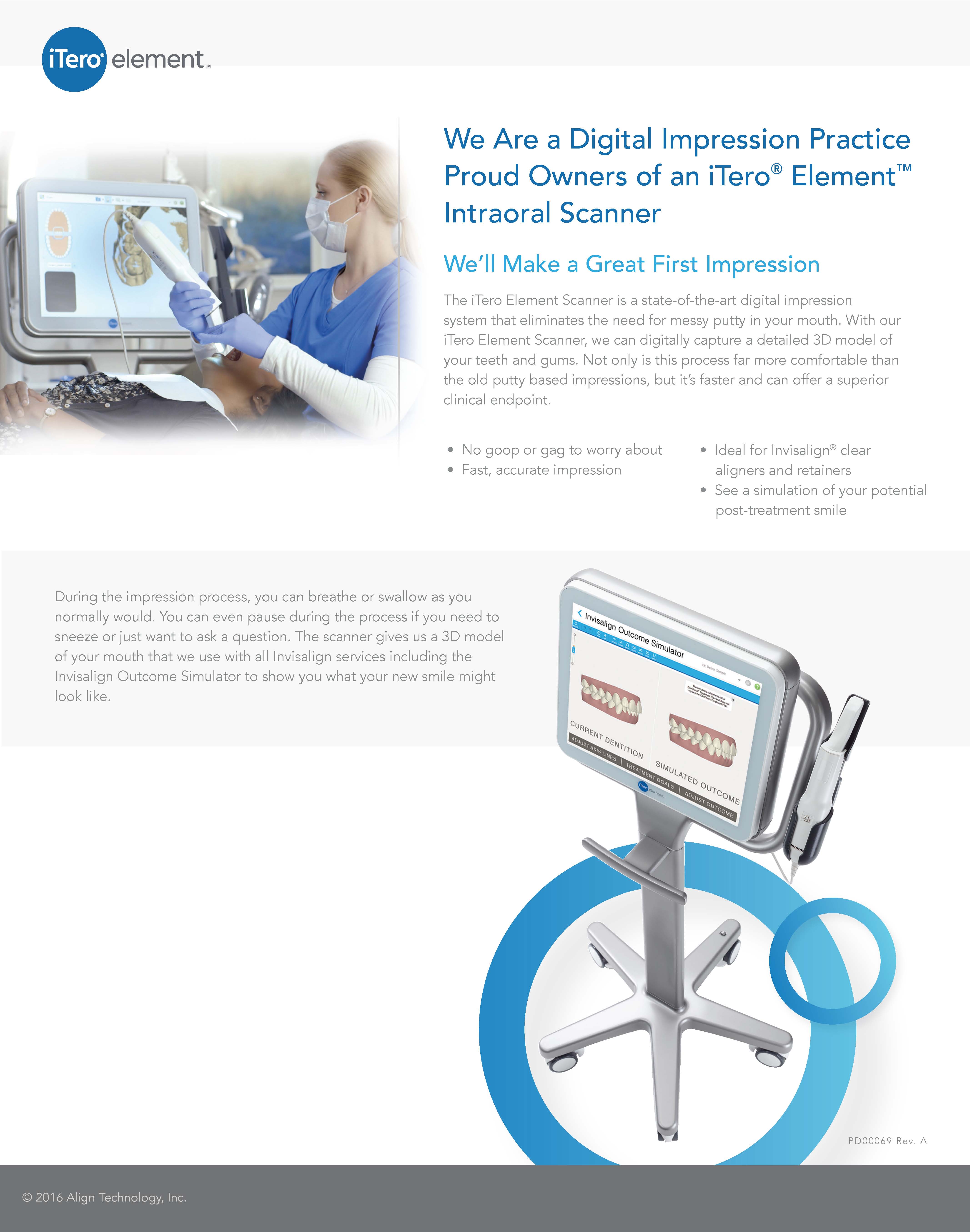 iTero® Element™ Intraoral Scanner